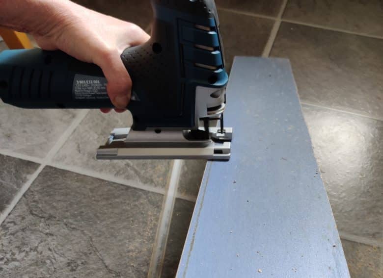 Bosch GST 150 CE beim Sägen