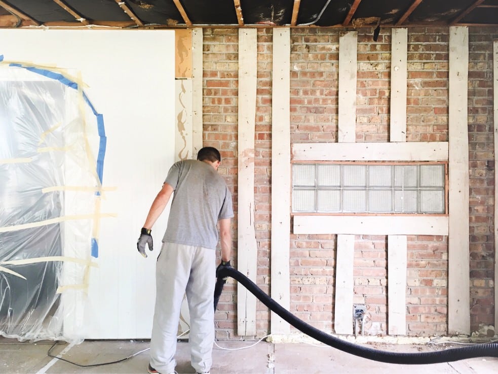 Renovierung eines Hauses