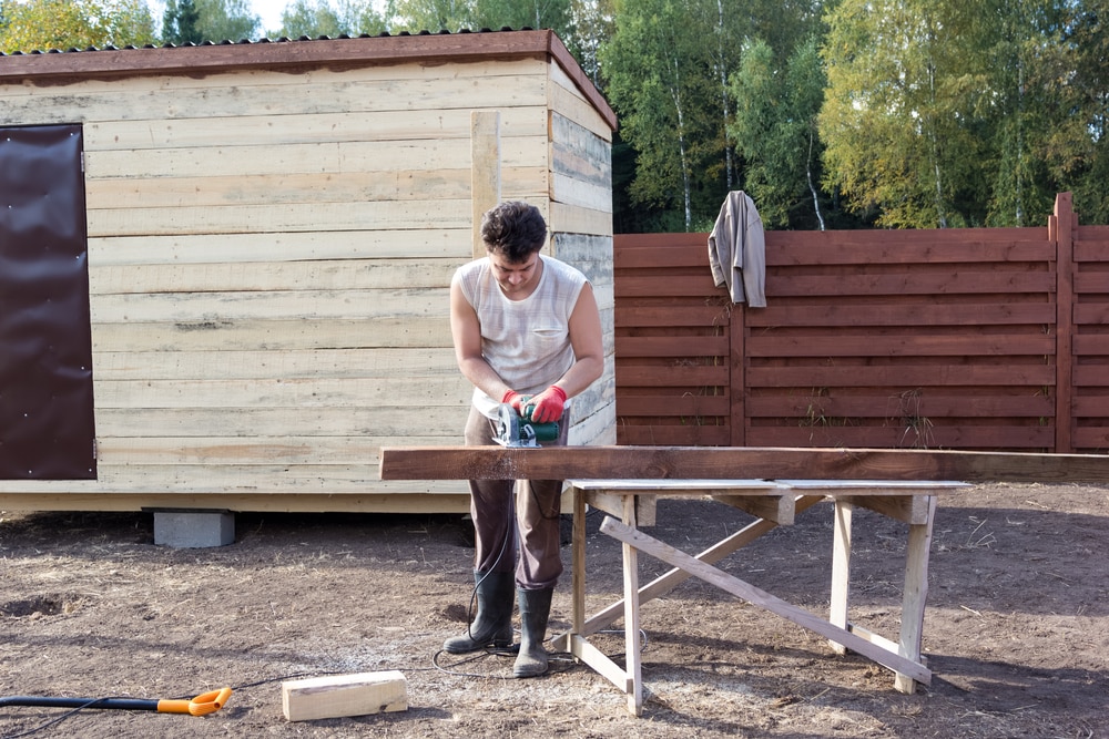 Gartenhausbausatz - welche Werkzeuge benötigt man